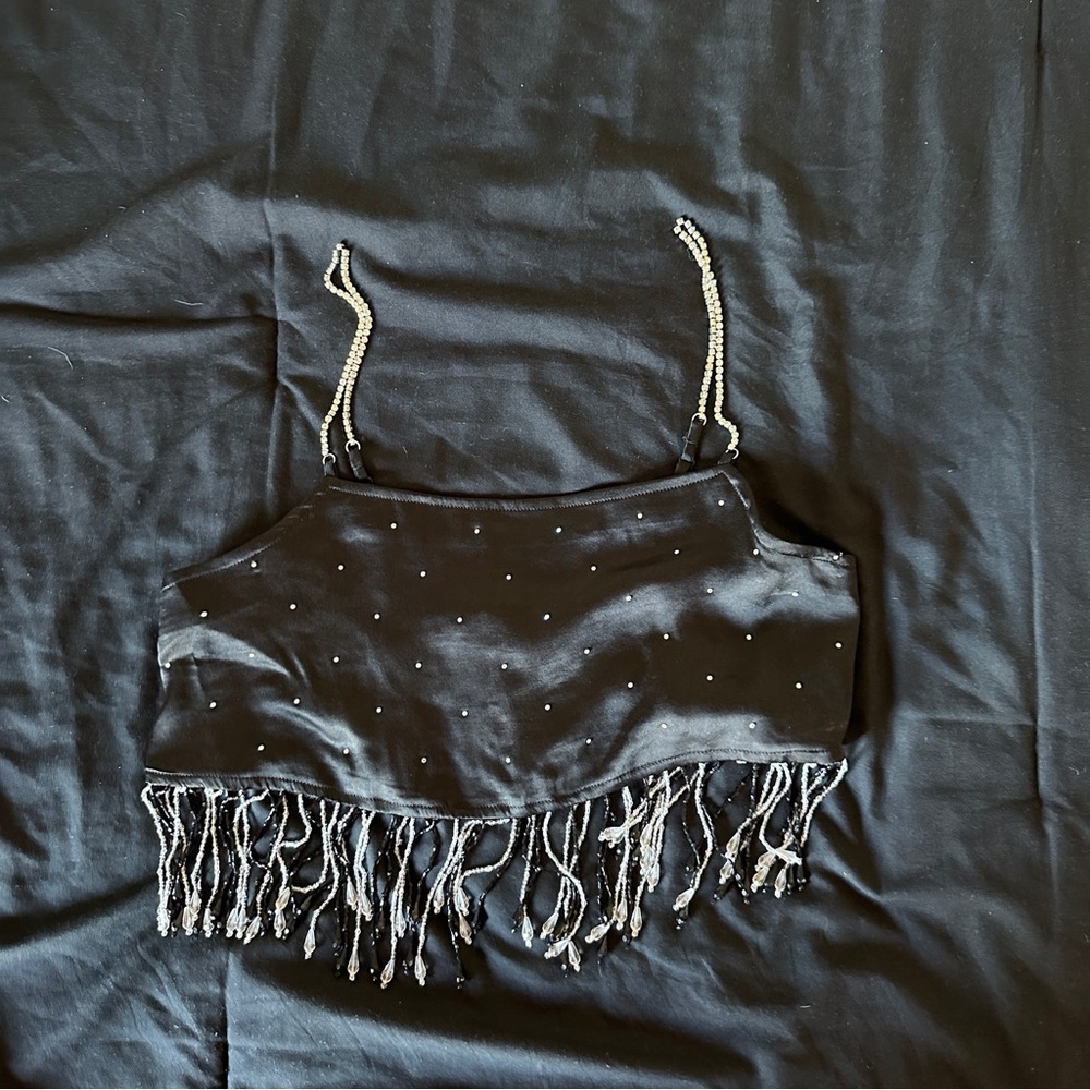 NWT Urban outfitters black crop